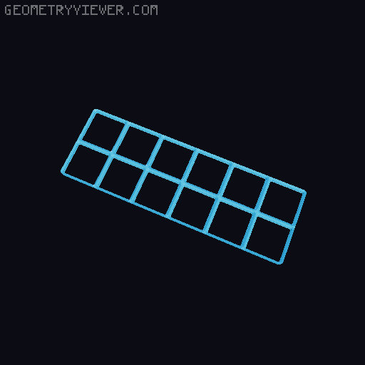 Generated STL Files from Parametric Gridfinity Baseplate 3D model thumbnail