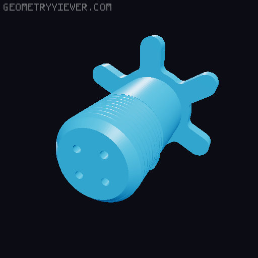 Filament Spool Transfer Device 3D model thumbnail