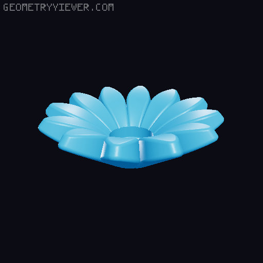 Springy Flower Collection Update 3D model thumbnail