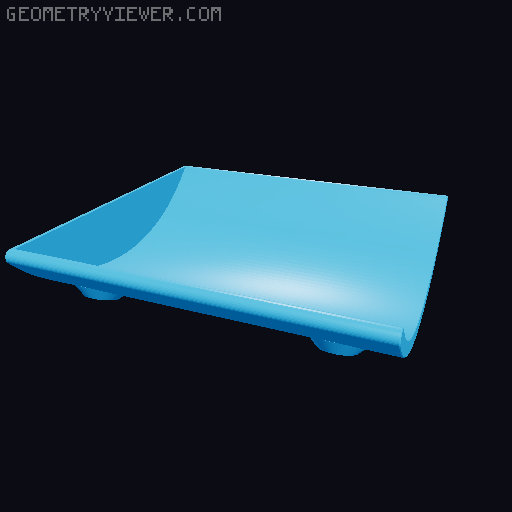 VW Bus Toilet Paper Holder 3D model thumbnail