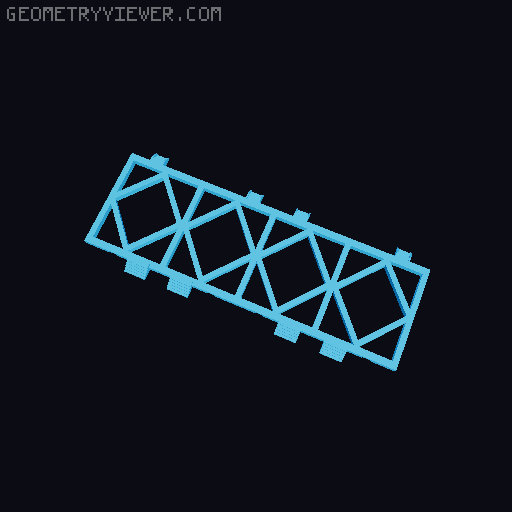 4er Reihenhaus 3D model thumbnail