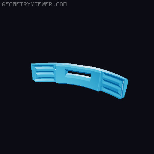 GearHead Quest 3 Strap 3D model thumbnail