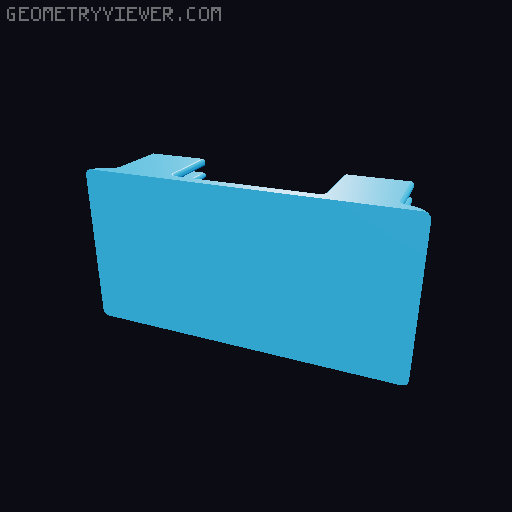 Printer Plate Organizer 3D model thumbnail