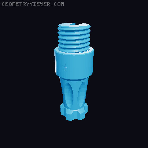 Allen Screwdriver 3D model thumbnail