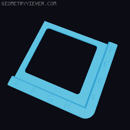 Magnetic Chessboard with Integrated Storage 3D model thumbnail