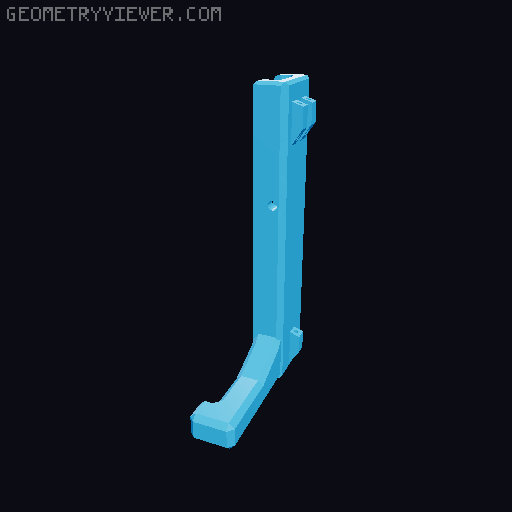 Easy Bolt Action + T-Pull Mod X-Shot Fury-X (simply slide over the picatinny rail) 3D model thumbnail