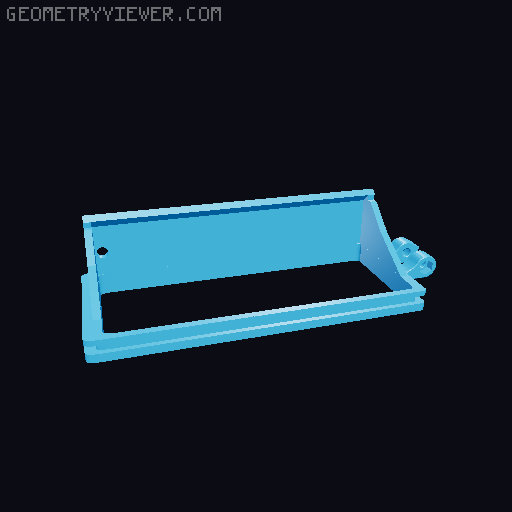 Pivoting Shell Catcher - Breacher 3D model thumbnail