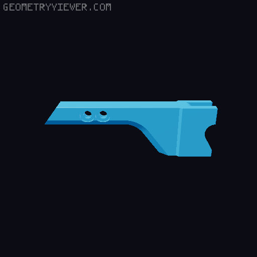 Gravity Utility Knife 3D model thumbnail