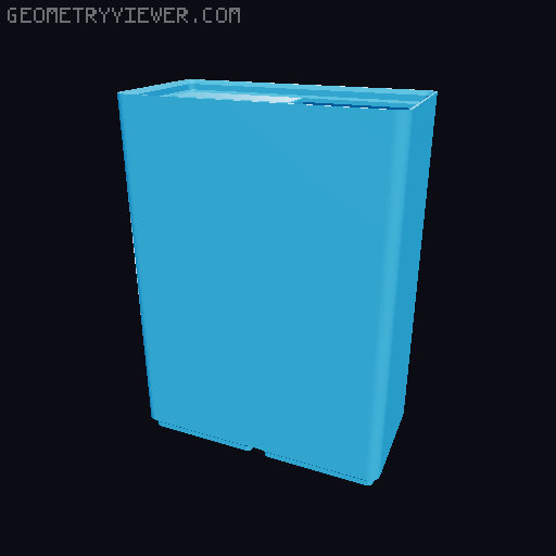 Gridfinity cups height 16 (116mm) collection 3D model thumbnail