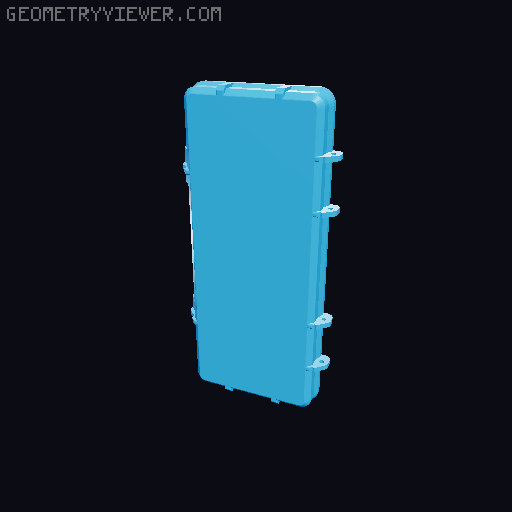 Rugged Box - Jewelry Makers Box 3D model thumbnail