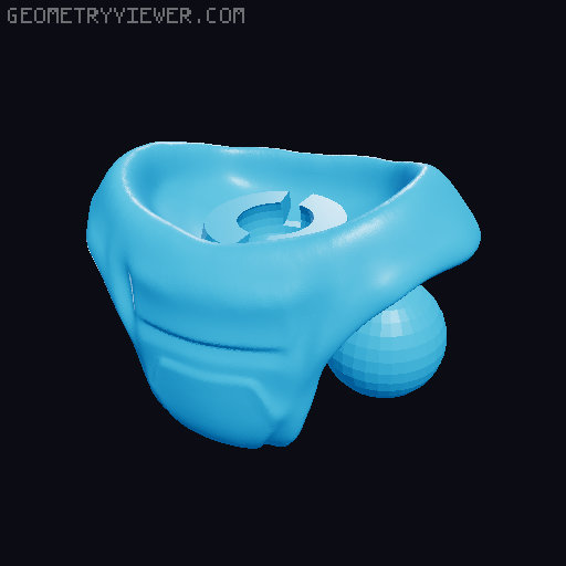 Jointed Astronaut 3D model thumbnail