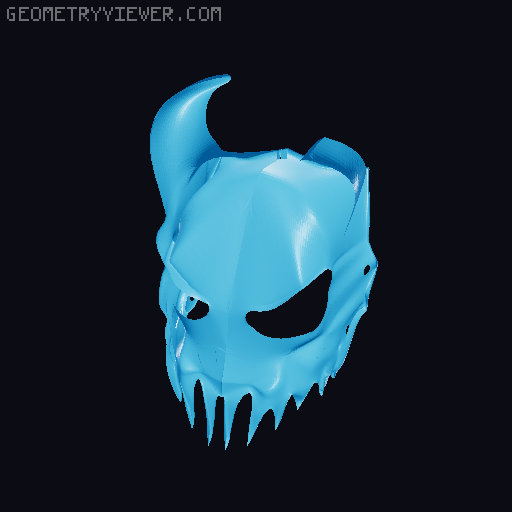 Slaughter to prevail / Alex Terrible Mask 3D model thumbnail