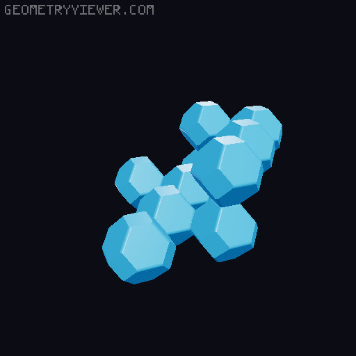 Snug-fitting pieces for HedronStack 3D model thumbnail