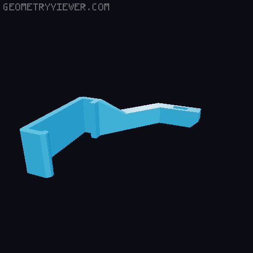 Prusa MK3/MK3S/MK3S+ Simple Filament Guide 3D model thumbnail