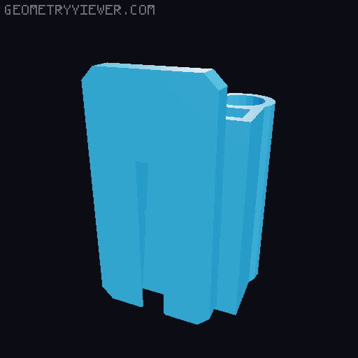 Sy's PegLock - Pen and Pencil Holder 3D model thumbnail