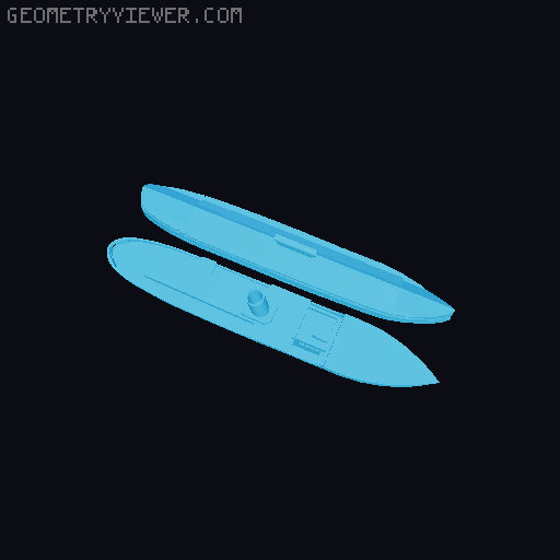 Flower Class Corvette – Playmobil underwater motor 3D model thumbnail