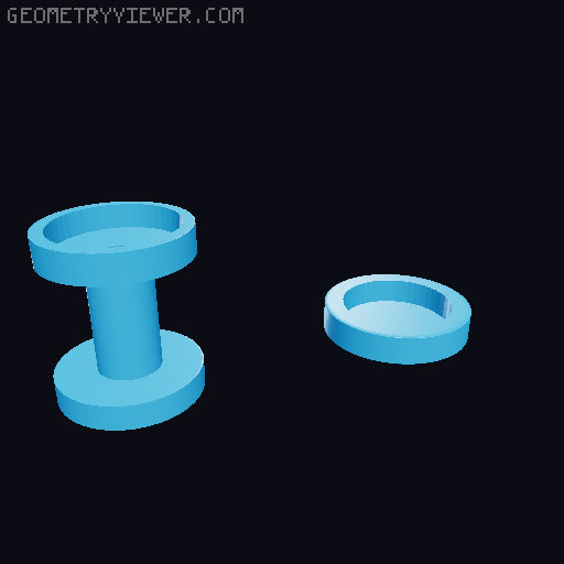 v2 lamp 3D model thumbnail