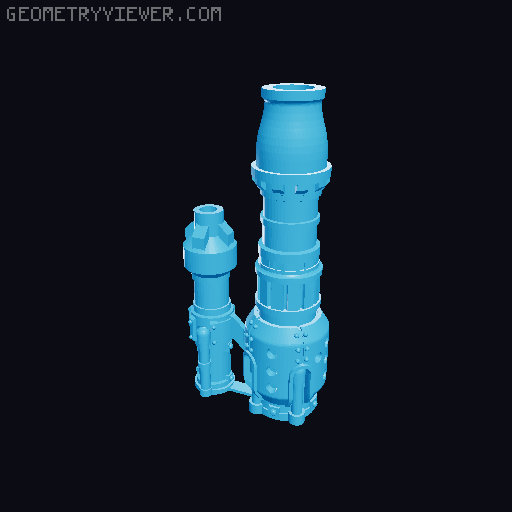 Reactor Ferrum Secundus 3D model thumbnail