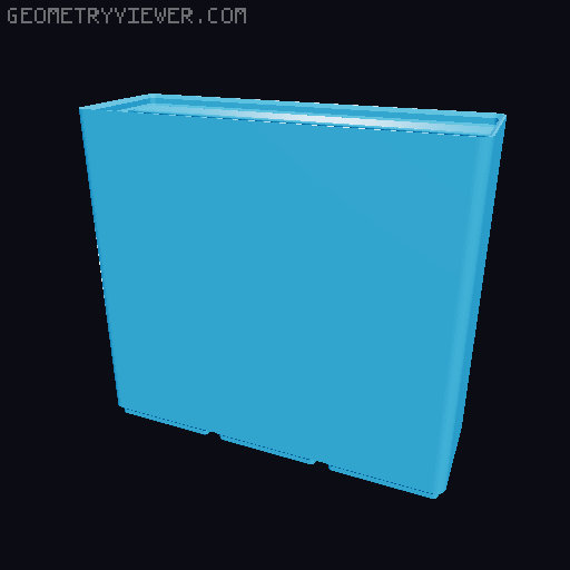 Gridfinity cups height 16 (116mm) collection 3D model thumbnail