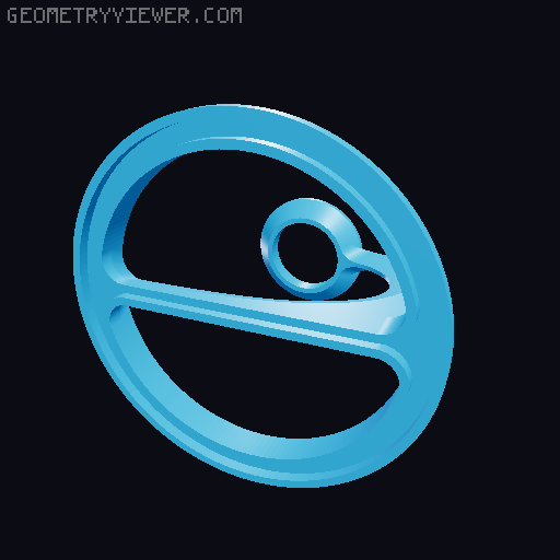 Pokeball 3D model thumbnail