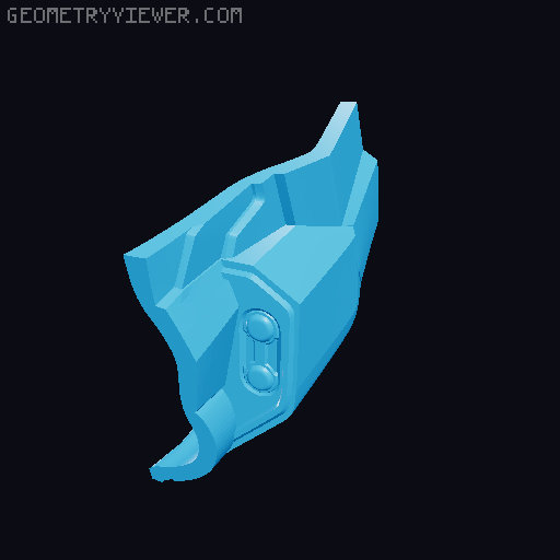 Halo Infinite Master Chief Helmet 3D model thumbnail