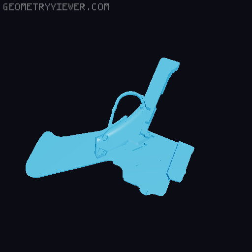 Anvil from arc raiders (functional moving parts) 3D model thumbnail