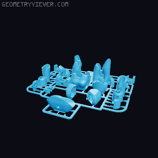 Lady Smooth V2 3D model thumbnail