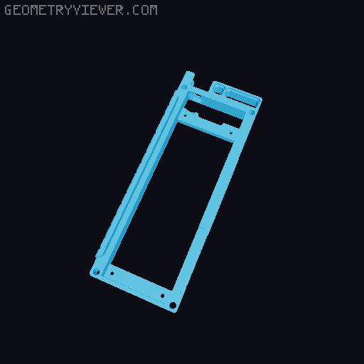 T-Beam v1.x case for Meshtastic 3D model thumbnail