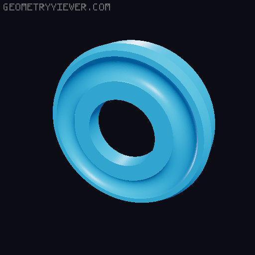 Fully Printable Swiveling, Locking Caster 3D model thumbnail