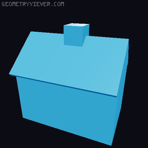 3D Idealised rotational landslide model 3D model thumbnail