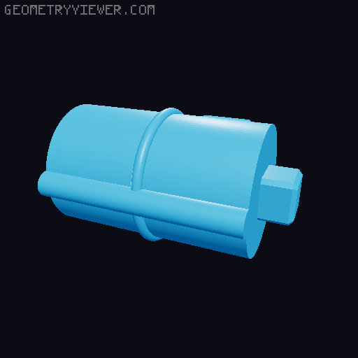 Booster Pack for the Space Shuttle Endeavour 3D model thumbnail