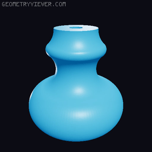 Pendulum Clock 3D model thumbnail