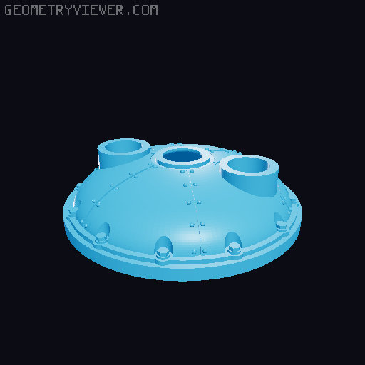 Reactor Ferrum Secundus 3D model thumbnail