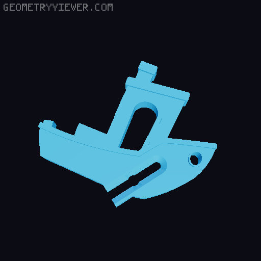 Flat Benchy Pencil (or Sharpie) Kit 3D model thumbnail