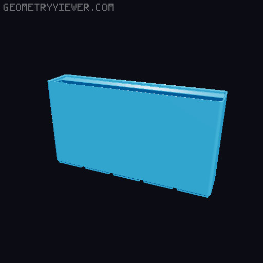 Gridfinity cups height 16 (116mm) collection 3D model thumbnail