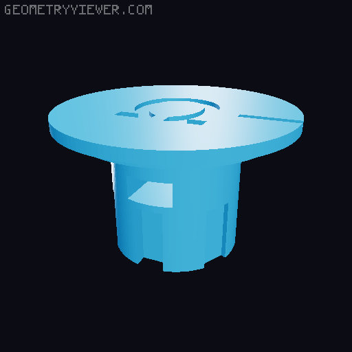 Resistance substitution wheel (customizable) 3D model thumbnail