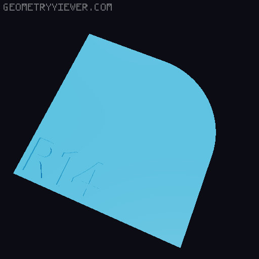 Radius Gauge - Convex & Concave 3D model thumbnail