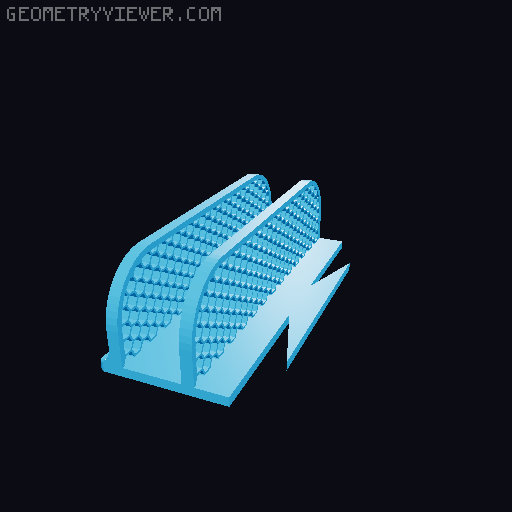--NOT TESTED YET-- Modular Laptop Charging Stand 3D model thumbnail