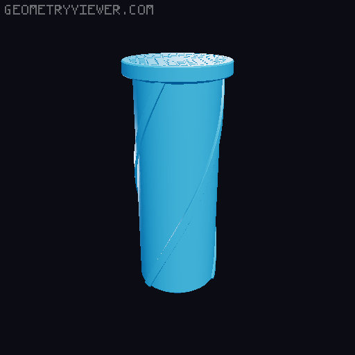 PETG Recycled Universal Can Press 3D model thumbnail