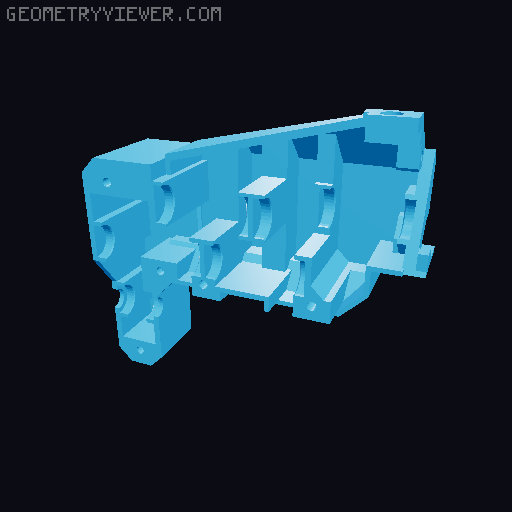 RC Car V2 (almost) fully printed 3D model thumbnail