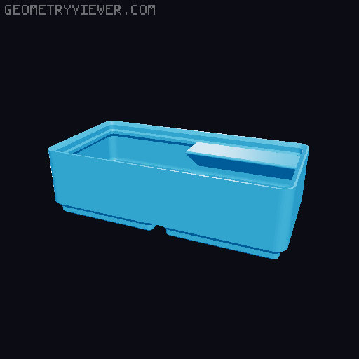 Gridfinity cups height 3 (25mm) collection 3D model thumbnail