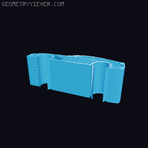Car silhouettes! different models 3D model thumbnail