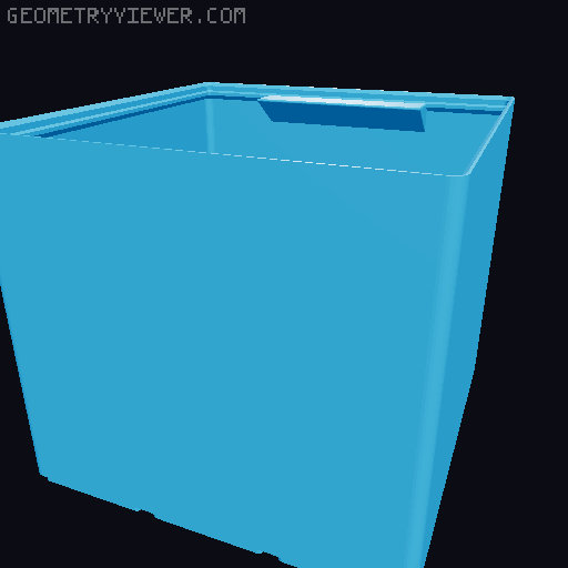 Gridfinity cups height 16 (116mm) collection 3D model thumbnail