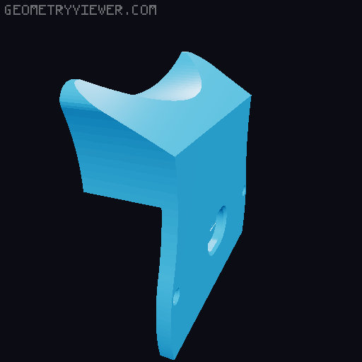 Hollow Clock Vi 3D model thumbnail