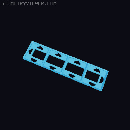 Gridfinity Refined 3D model thumbnail