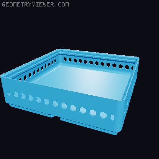 Gridfinity Hex Bins all sizes 3D model thumbnail