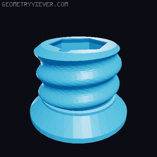 MULTICONNECT SCREWS for Elegant Screwiverse Insert 3D model thumbnail