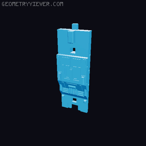 BC-304 from Stargate 3D model thumbnail