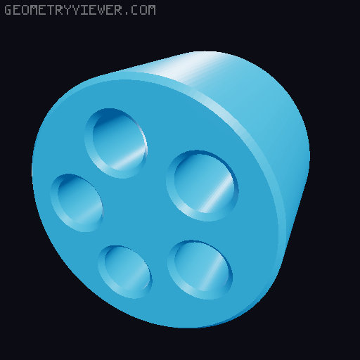 Customizable M20 Cable Glands, Inserts, Plug and Gasket (12 & 15mm ID) 3D model thumbnail