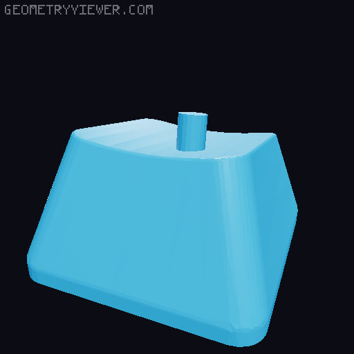 Keycaps with Braille 3D model thumbnail